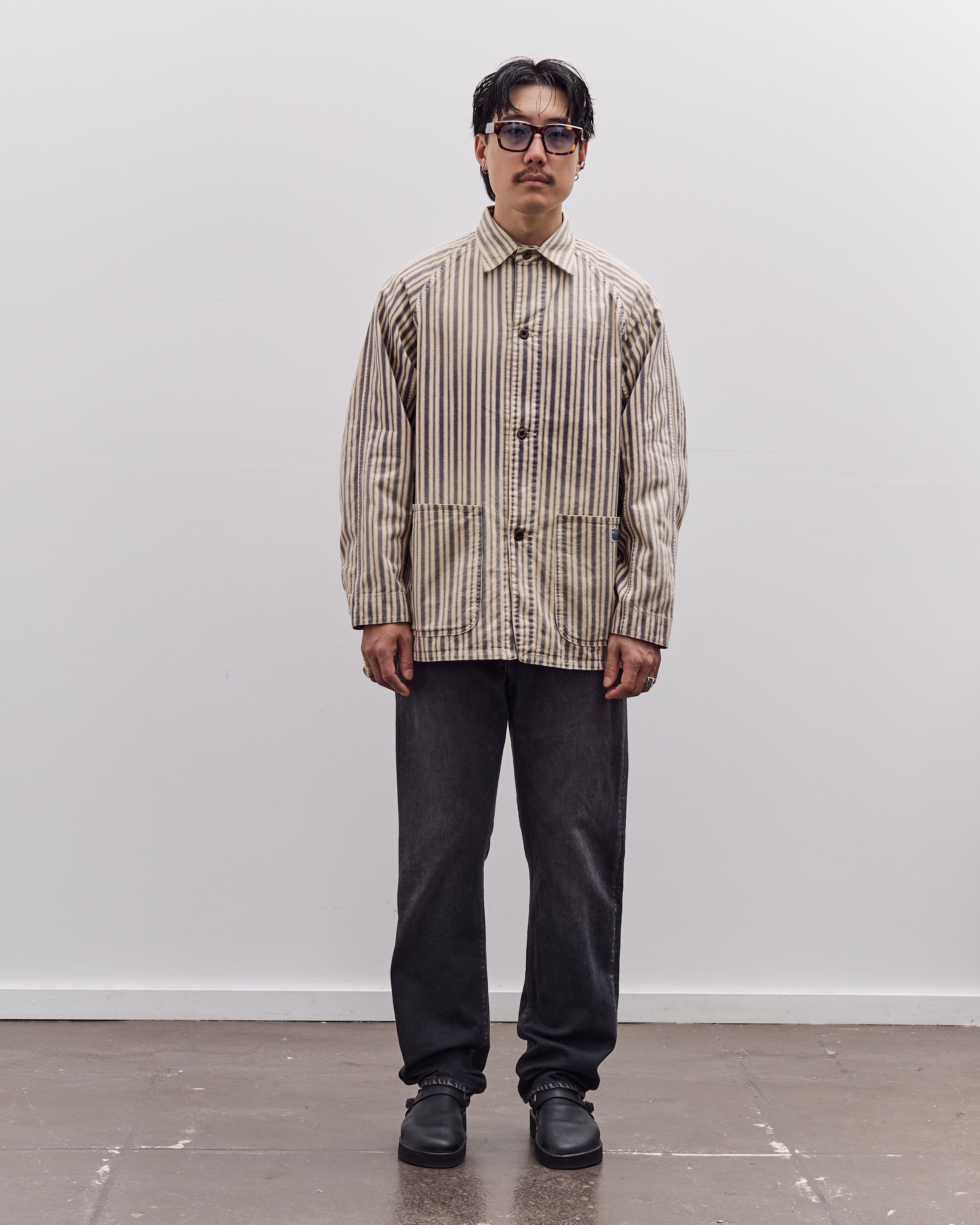 Kapital 14oz Denim 5P Monkey Cisco, Black Pro – Glasswing