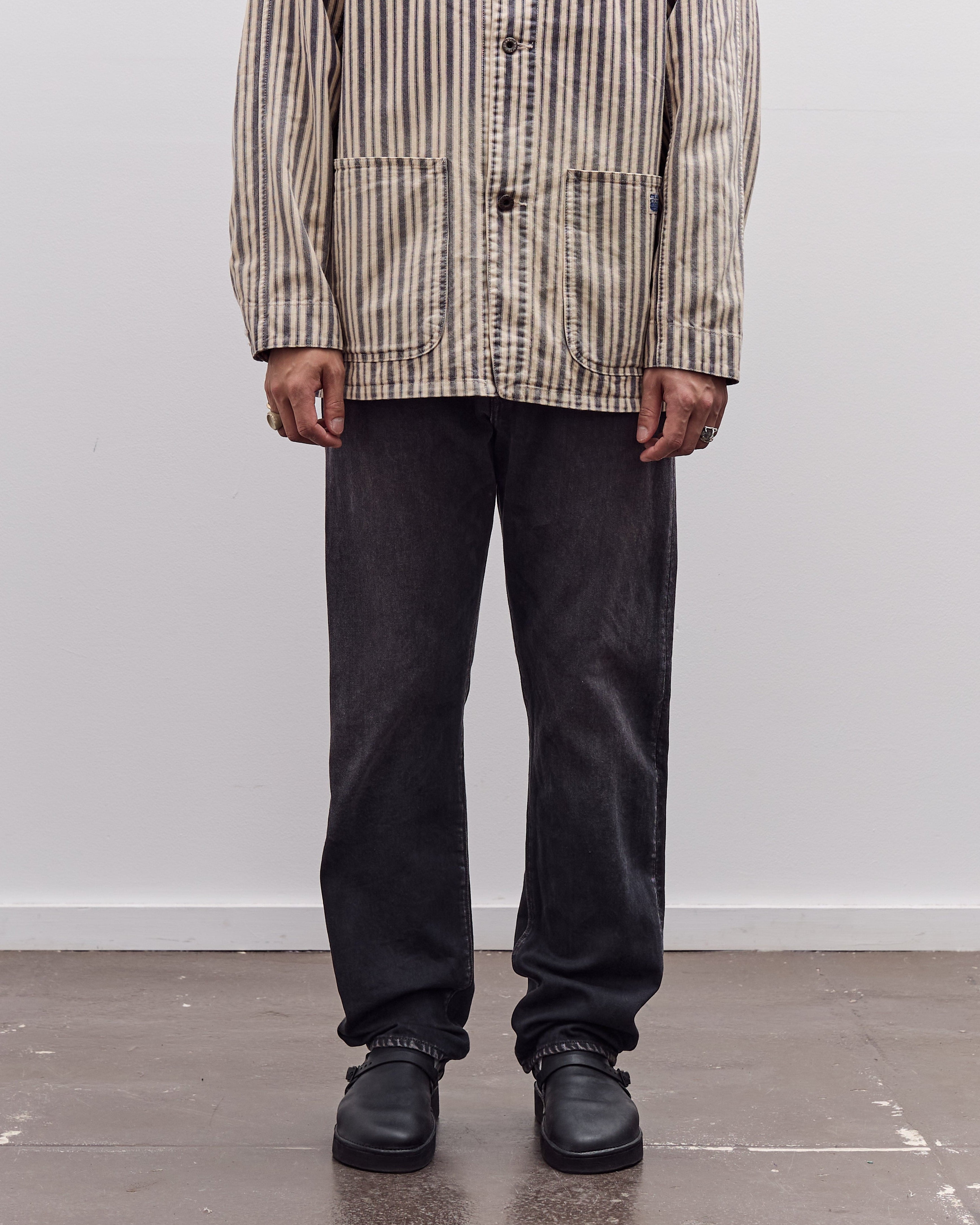 Kapital 14oz Denim 5P Monkey Cisco, Black Pro – Glasswing