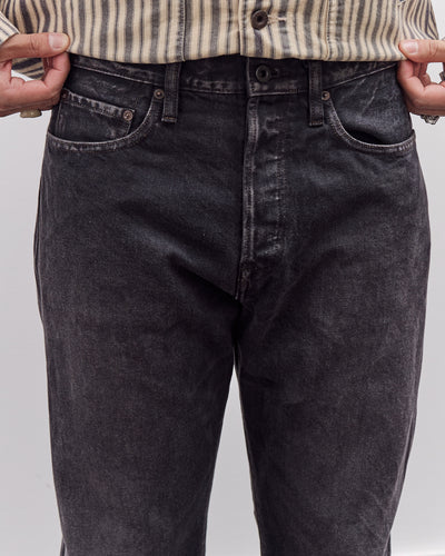 Kapital 14oz Denim 5P Monkey Cisco, Black Pro