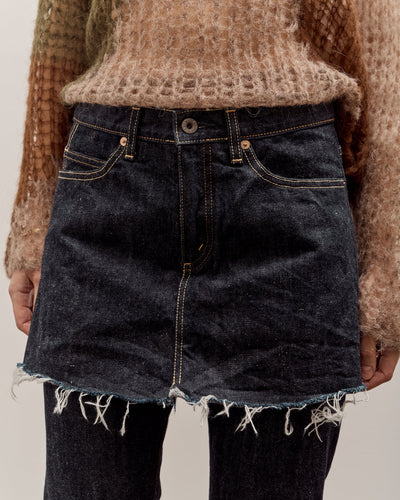 Kapital 14oz Denim 5P Apron-Skouser, One Wash