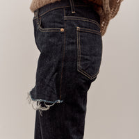 Kapital 14oz Denim 5P Apron-Skouser, One Wash