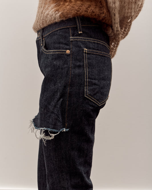 Kapital 14oz Denim 5P Apron-Skouser, One Wash