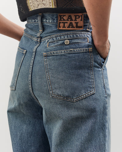 Kapital 14oz Denim PORT Baggy Pants, PRO