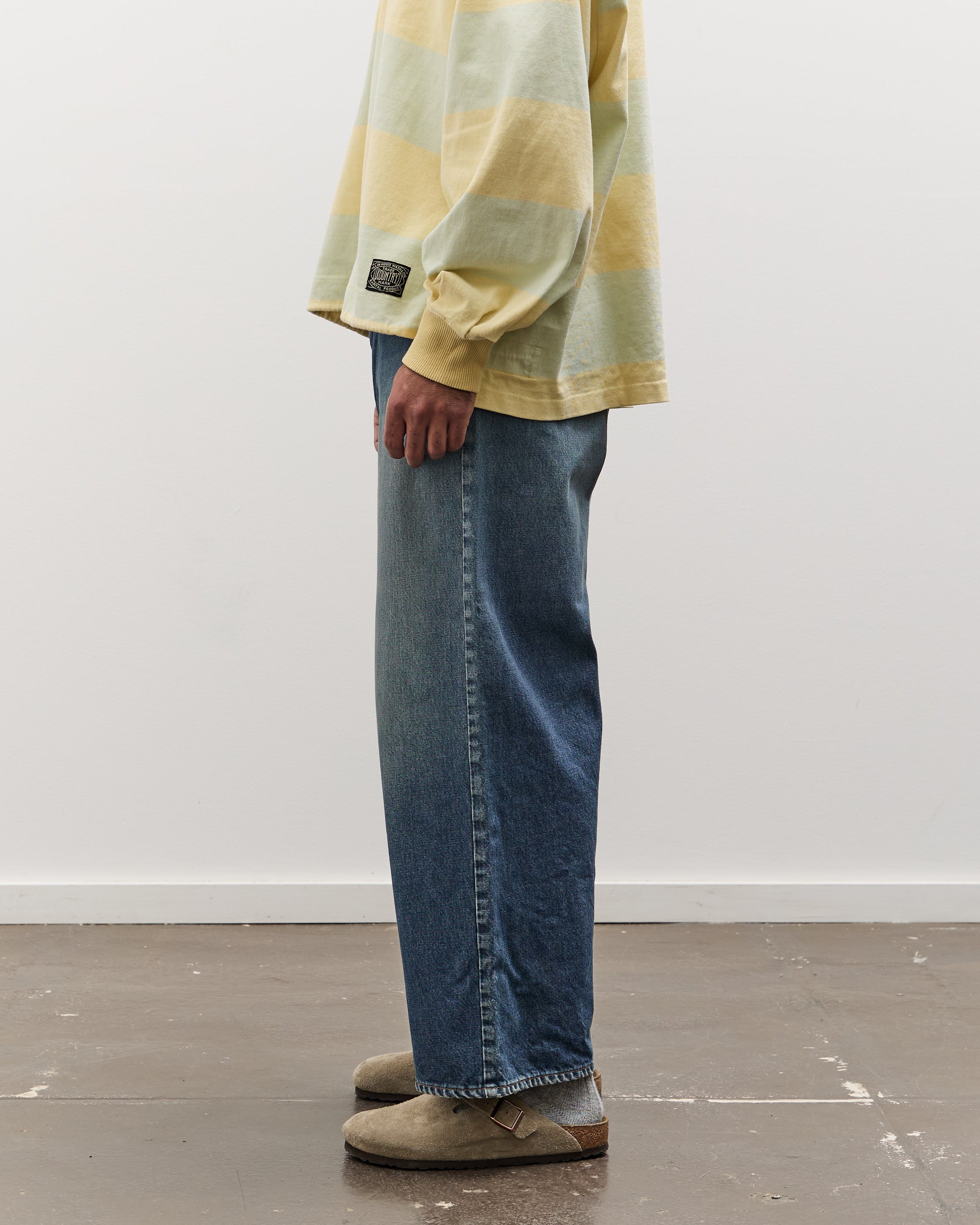 Kapital Unisex 14oz Denim PORT Baggy Pants, PRO – Glasswing