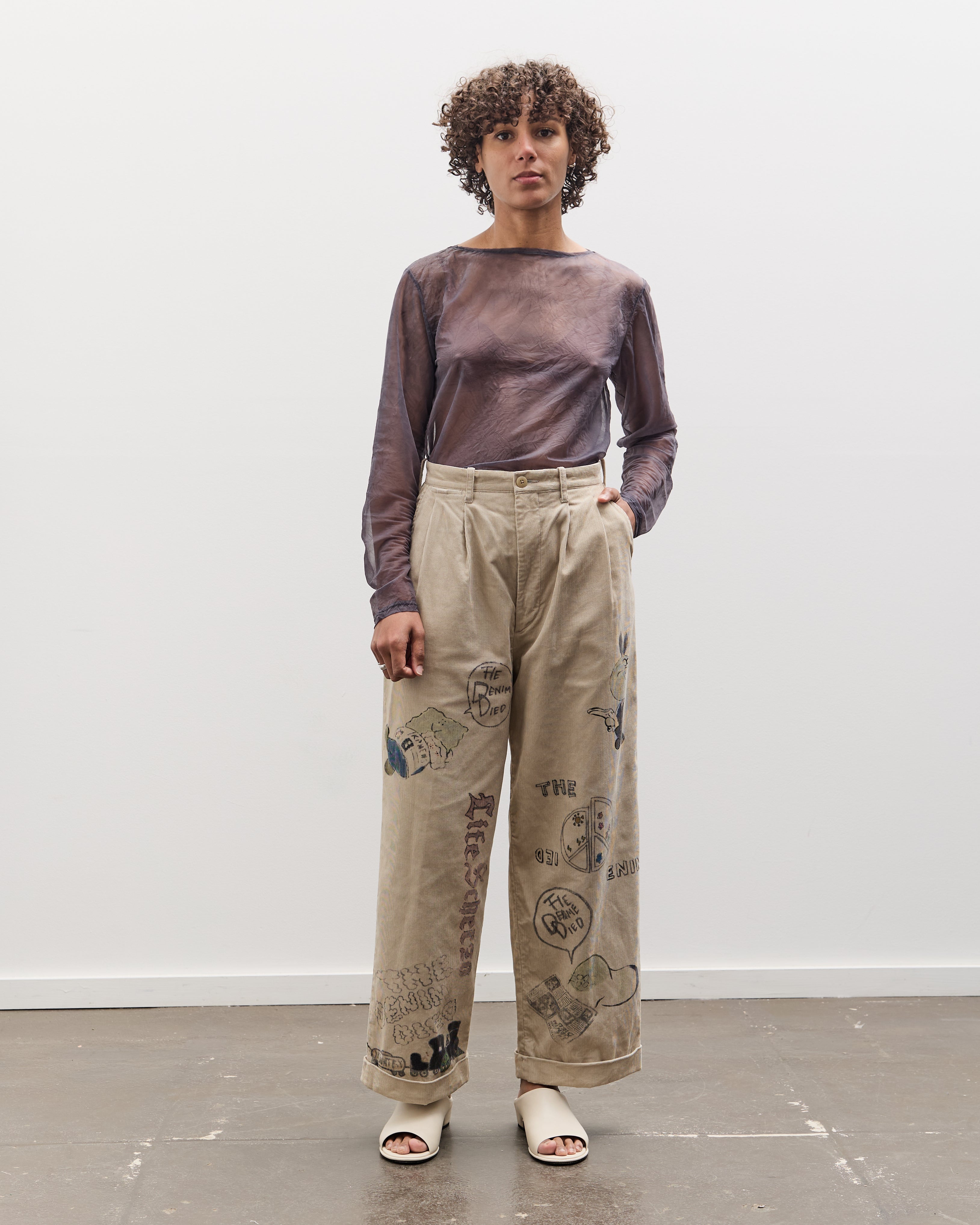 【vintage】memorial corduroy pant 1960's Vintage Corduroy 