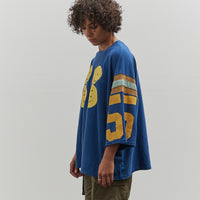 Kapital 18.5 Jersey Football Huge Tee, Navy Rainbowy 55