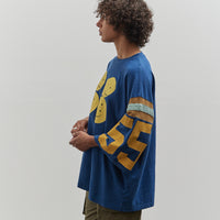 Kapital 18.5 Jersey Football Huge Tee, Navy Rainbowy 55