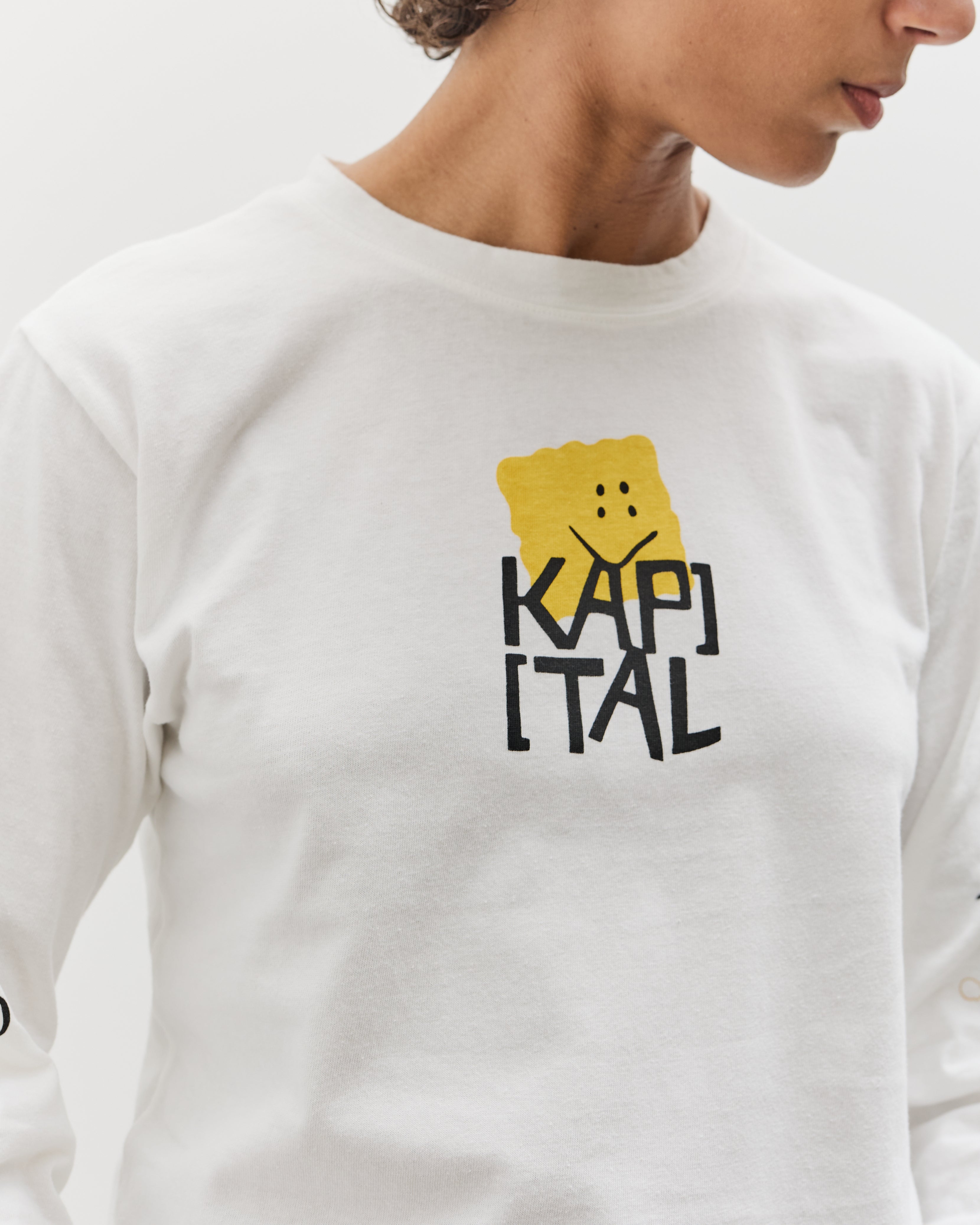 20/-Jersey Crew Long Sleeve T (PECKISH KAP), Yellow – Glasswing