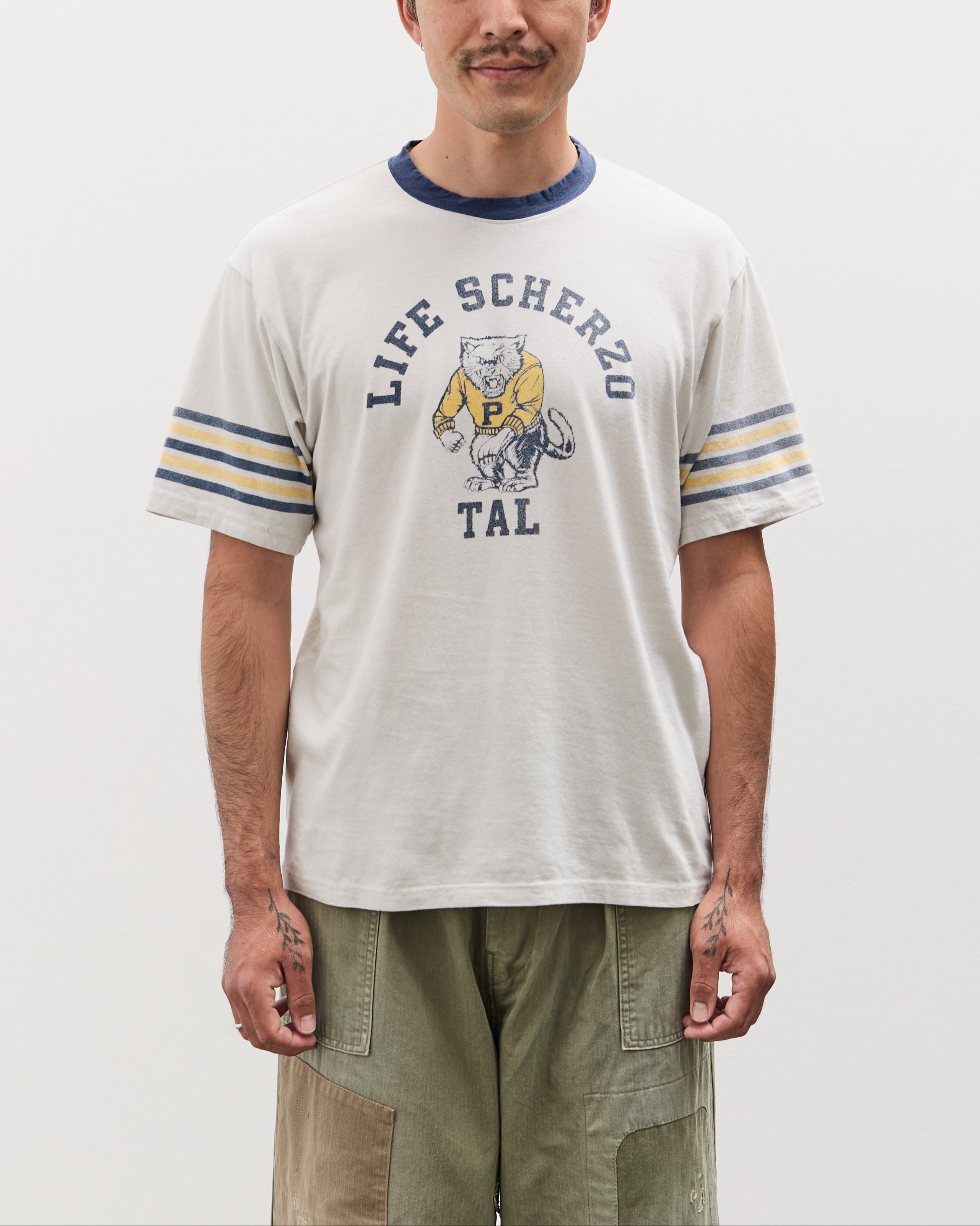 Kapital Unisex 20 Jersey RINGER-T (College CAPITAL), LightGray