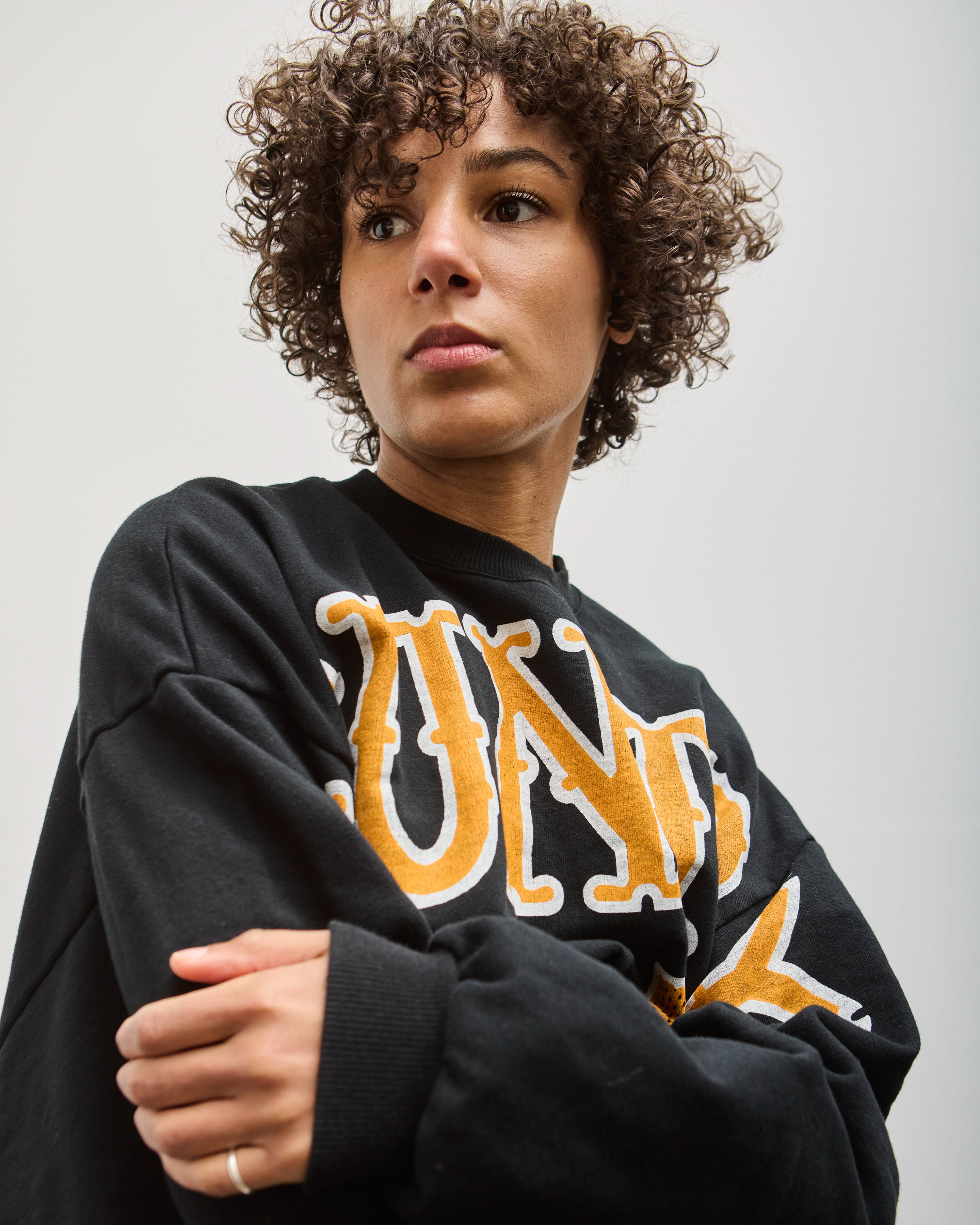 Kapital 30/-SWT Knit Big Sweat Big Kountry, Black – Glasswing
