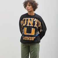 Kapital 30/-SWT Knit Big Sweat Big Kountry, Black