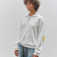 Kapital Half Zip Sweatshirt, Profile Rainbowy