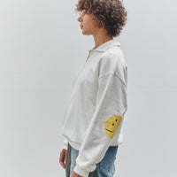 Kapital Half Zip Sweatshirt, Profile Rainbowy