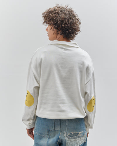 Kapital Half Zip Sweatshirt, Profile Rainbowy