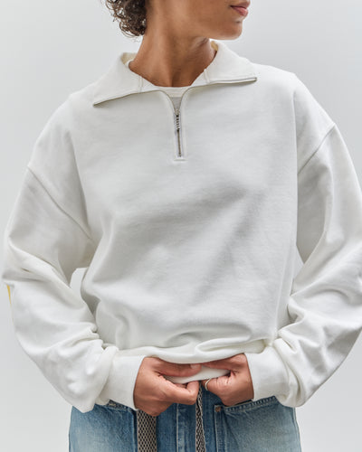 Kapital Half Zip Sweatshirt, Profile Rainbowy