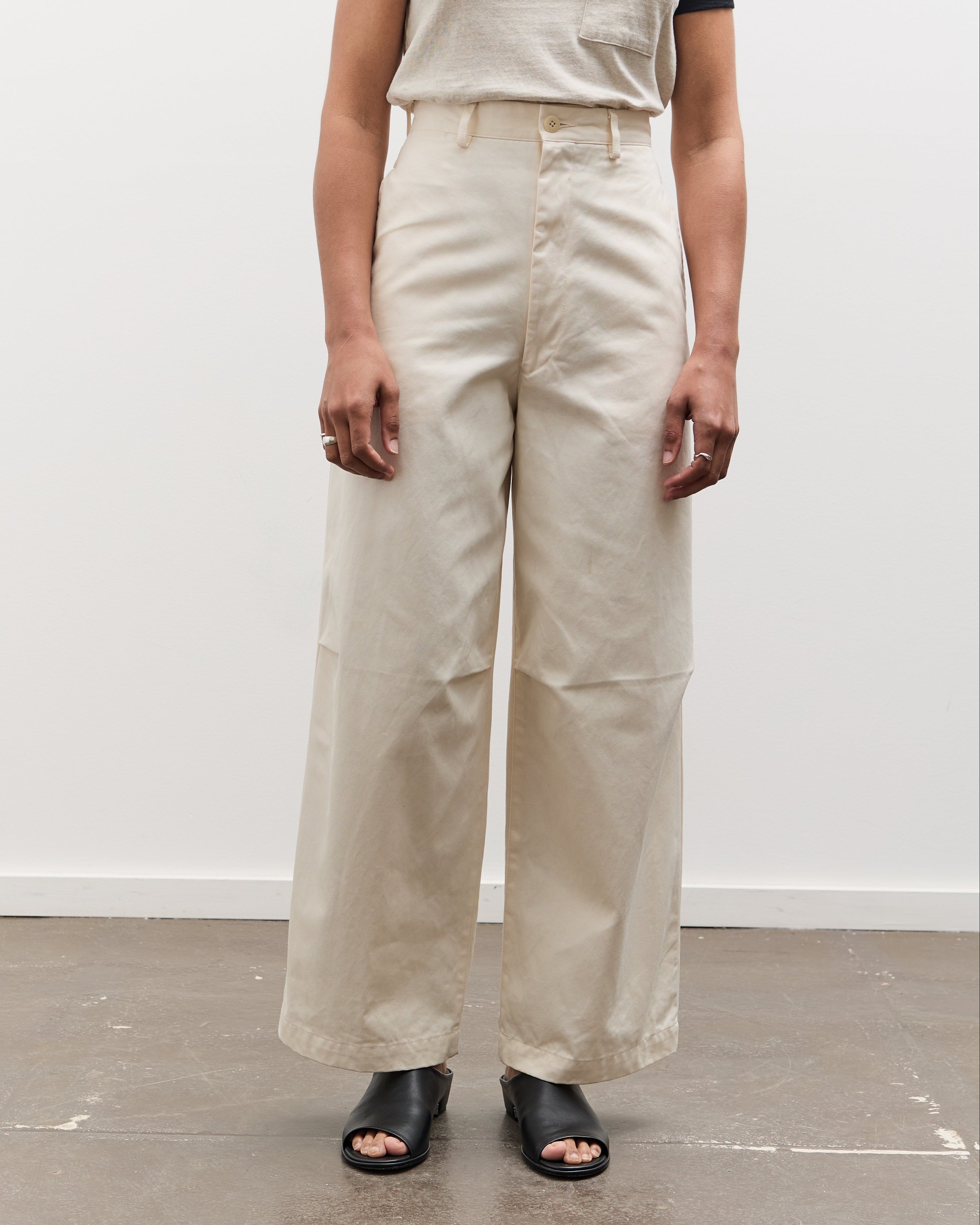 Westpoint Chino Wide Straight Trouser ２ Graphpaper Westpoint Chino Wide Straight Trousers