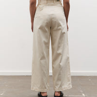Kapital 36/2 Westpoint Chino ZOOT Trouser (Ladies), Ecru