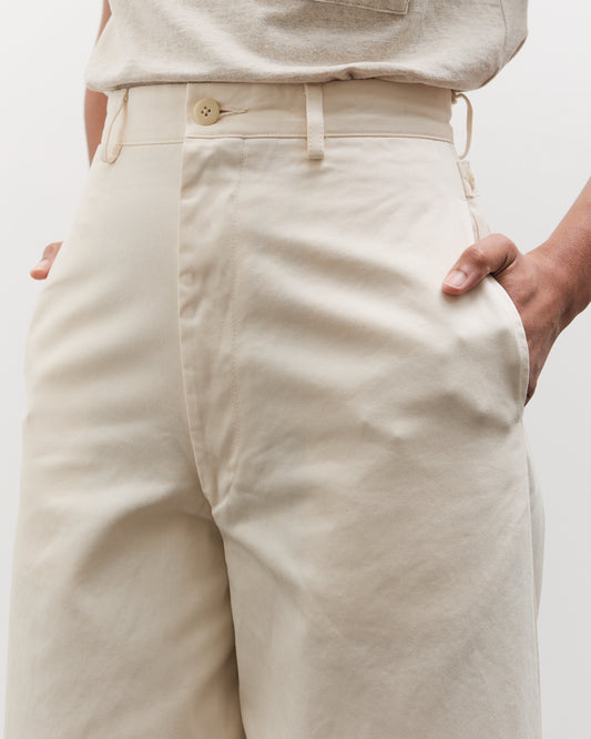 Kapital 36/2 Westpoint Chino ZOOT Trouser (Ladies), Ecru
