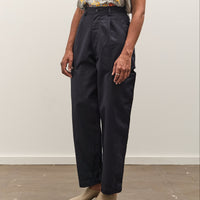 Kapital 36/2 Westpoint Chino CUT-OUT Baggy Pants, Navy