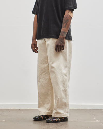 Kapital 36/2 Westpoint Chino ZOOT Trouser (Mens), Ecru