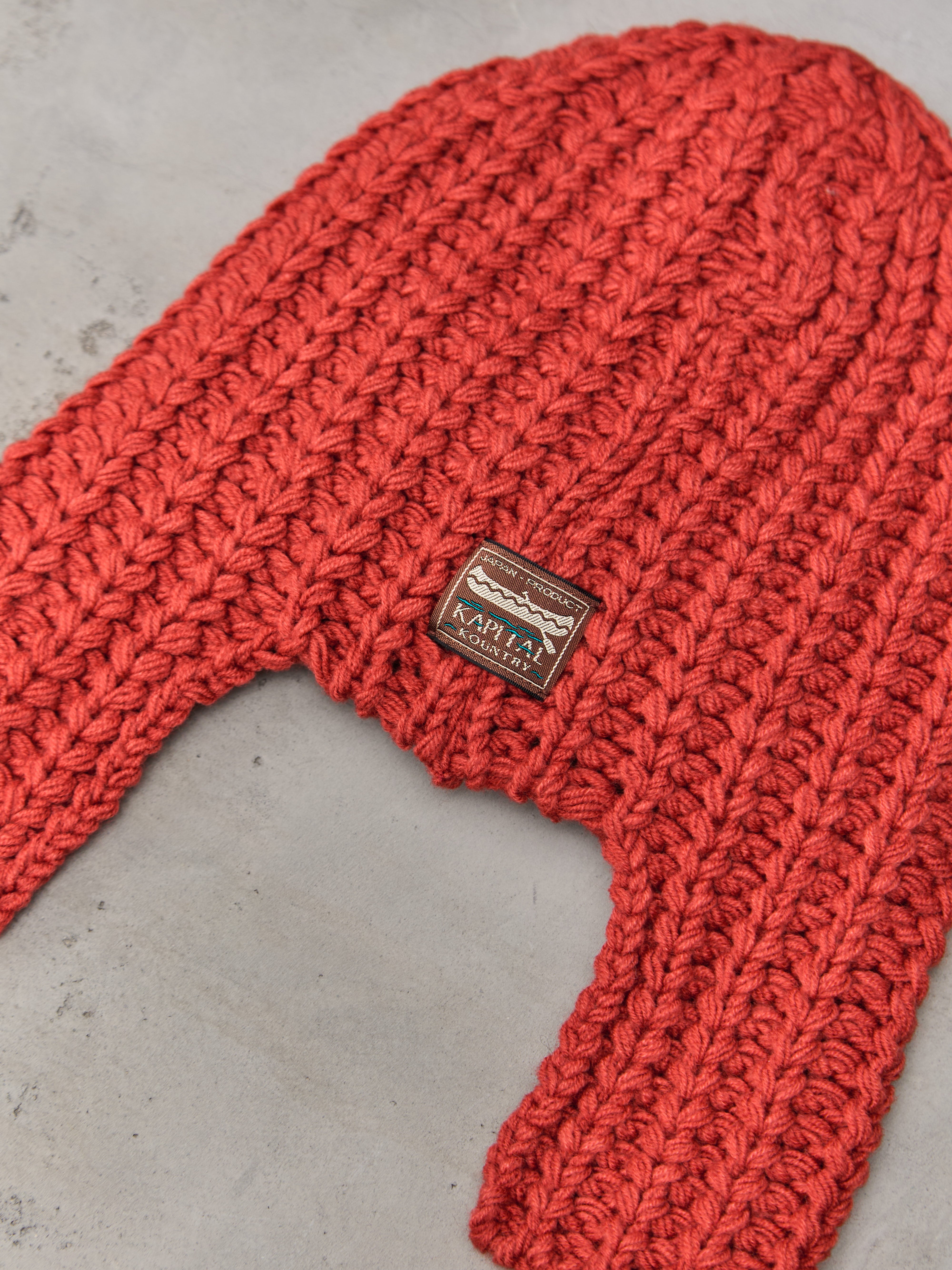 Kapital 3G Wool Gale Cap, Brick – Glasswing