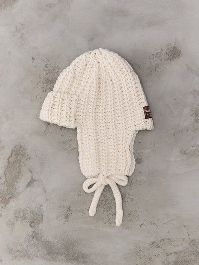 Kapital 3G Wool Gale Cap, White