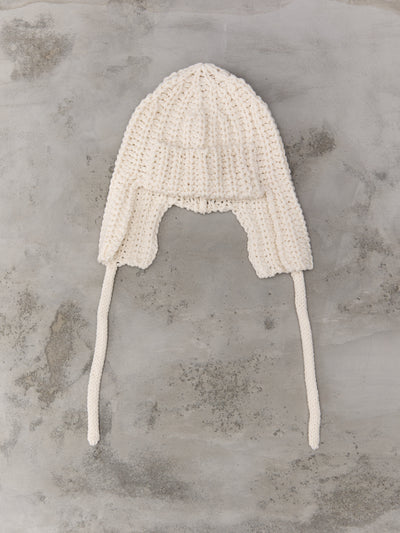 Kapital 3G Wool Gale Cap, White