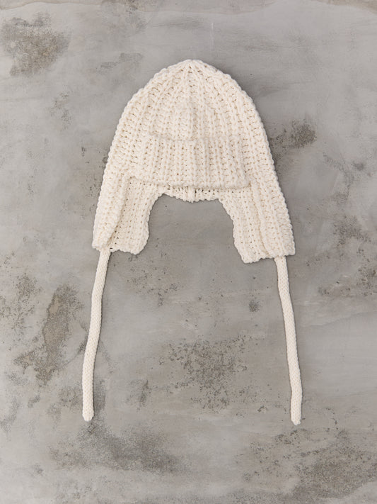 Kapital 3G Wool Gale Cap, White