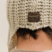 Kapital 3G Wool Gale Cap, White