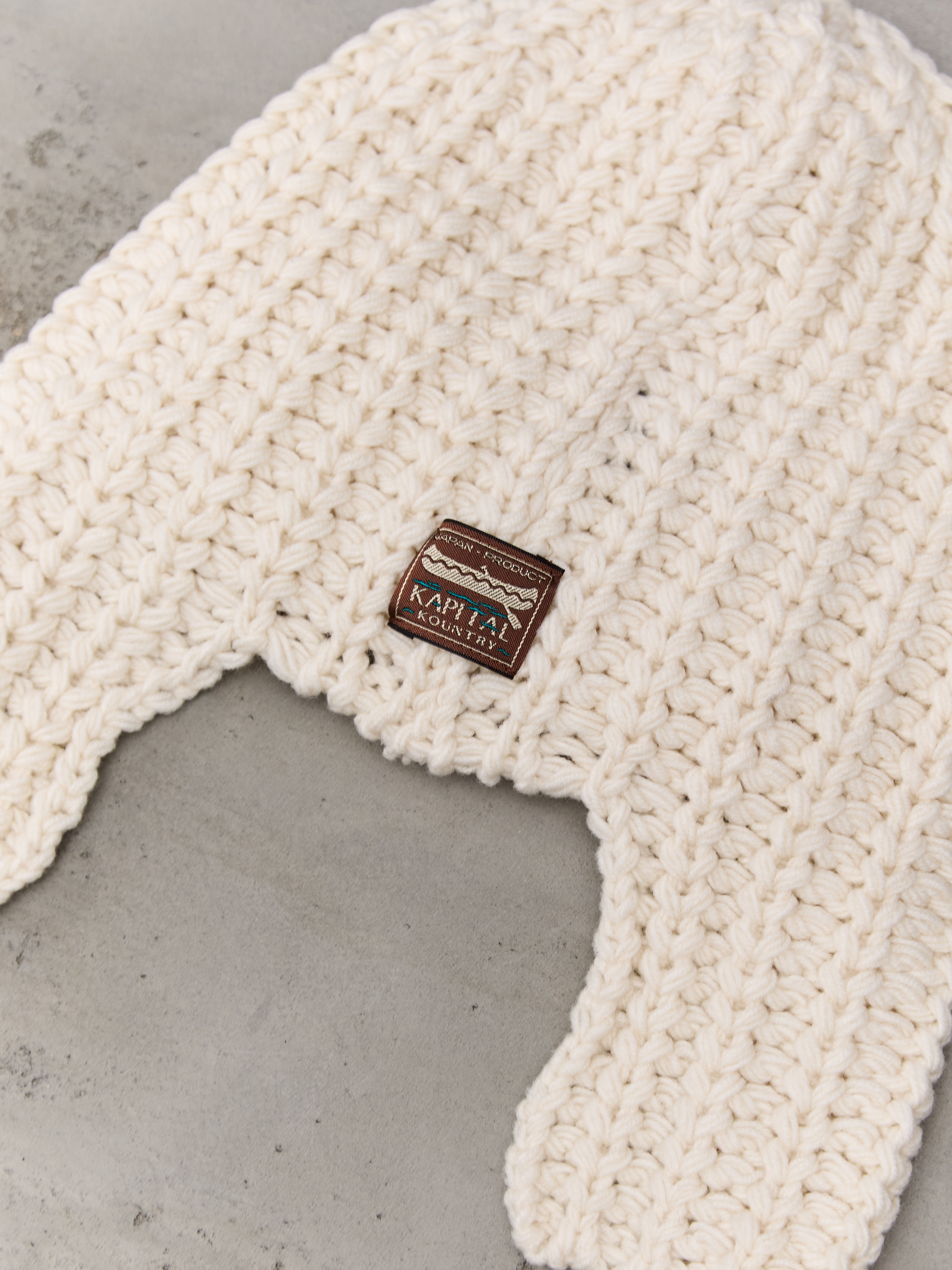 Kapital 3G Wool Gale Cap, White – Glasswing