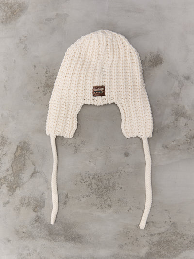 Kapital 3G Wool Gale Cap, White