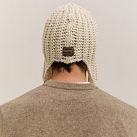 Kapital 3G Wool Gale Cap, White