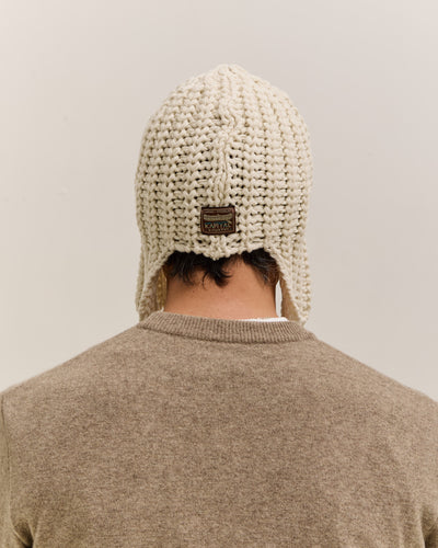 Kapital 3G Wool Gale Cap, White