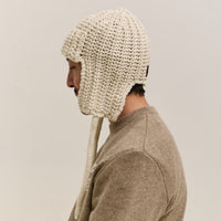 Kapital 3G Wool Gale Cap, White