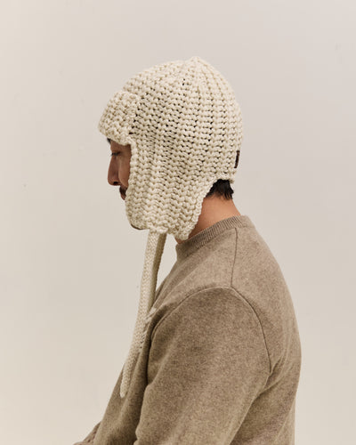 Kapital 3G Wool Gale Cap, White
