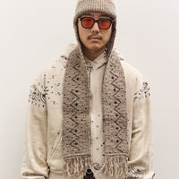 Kapital 3G Fringe Kesa Gayle Cap, Beige