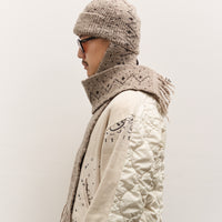 Kapital 3G Fringe Kesa Gayle Cap, Beige