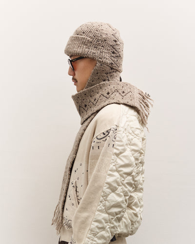 Kapital 3G Fringe Kesa Gayle Cap, Beige