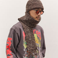 Kapital 3G Fringe Kesa Gayle Cap, Dark Brown