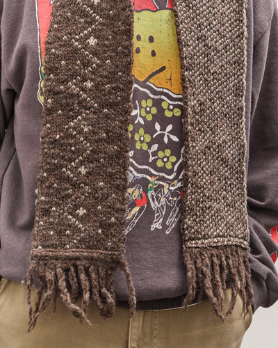 Kapital 3G Fringe Kesa Gayle Cap, Dark Brown