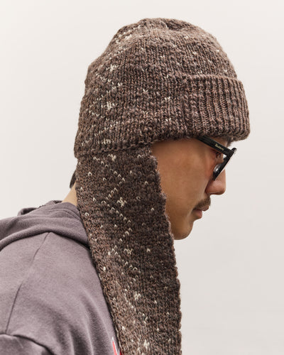 Kapital 3G Fringe Kesa Gayle Cap, Dark Brown