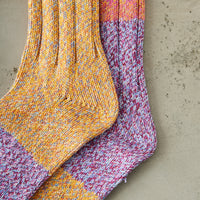 Kapital 56 Yarn VAN GOGH Socks, Pink