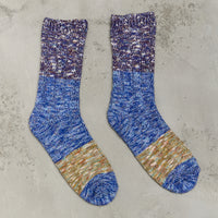 Kapital 56 Yarn Grandrelle Gogh Stretch Socks, Blue