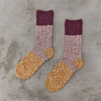 Kapital 56 Yarns Grandrelle Gogh Socks, Yellow