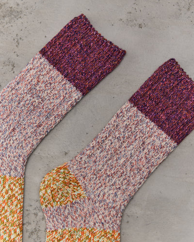 Kapital 56 Yarns Grandrelle Gogh Socks, Yellow