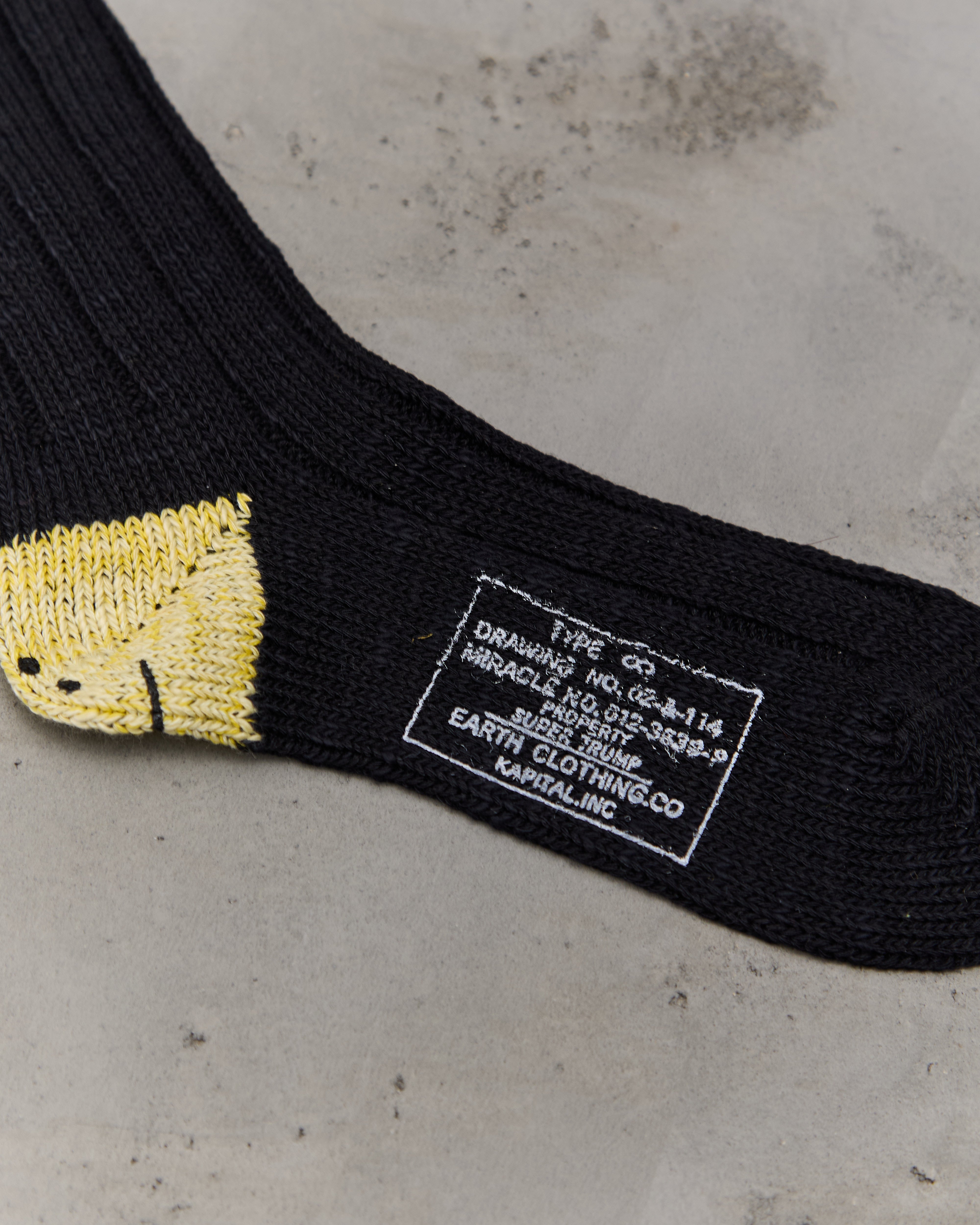 3足KAPITAL新品56NMA-1RAINBOWY HAPPYHEELソックス Kapital KOUNTRY 56 Yarns 3x1 Rib RAINBOWY HAPPY HEEL Socks