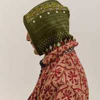 Kapital 5G Wool Polar Bear Balaclava, Green