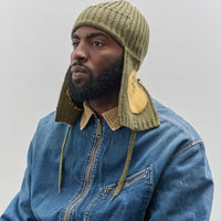 Kapital 5G Wool Rainbowy Gale Cap Short, Khaki