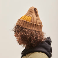 Kapital 5G Wool TUGIHAGI Knit Cap, Brown