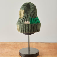 Kapital 5G Wool TUGIHAGI Knit Cap, Khaki